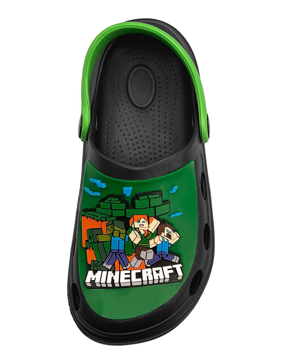 Sandalia minecraft para infantil niño