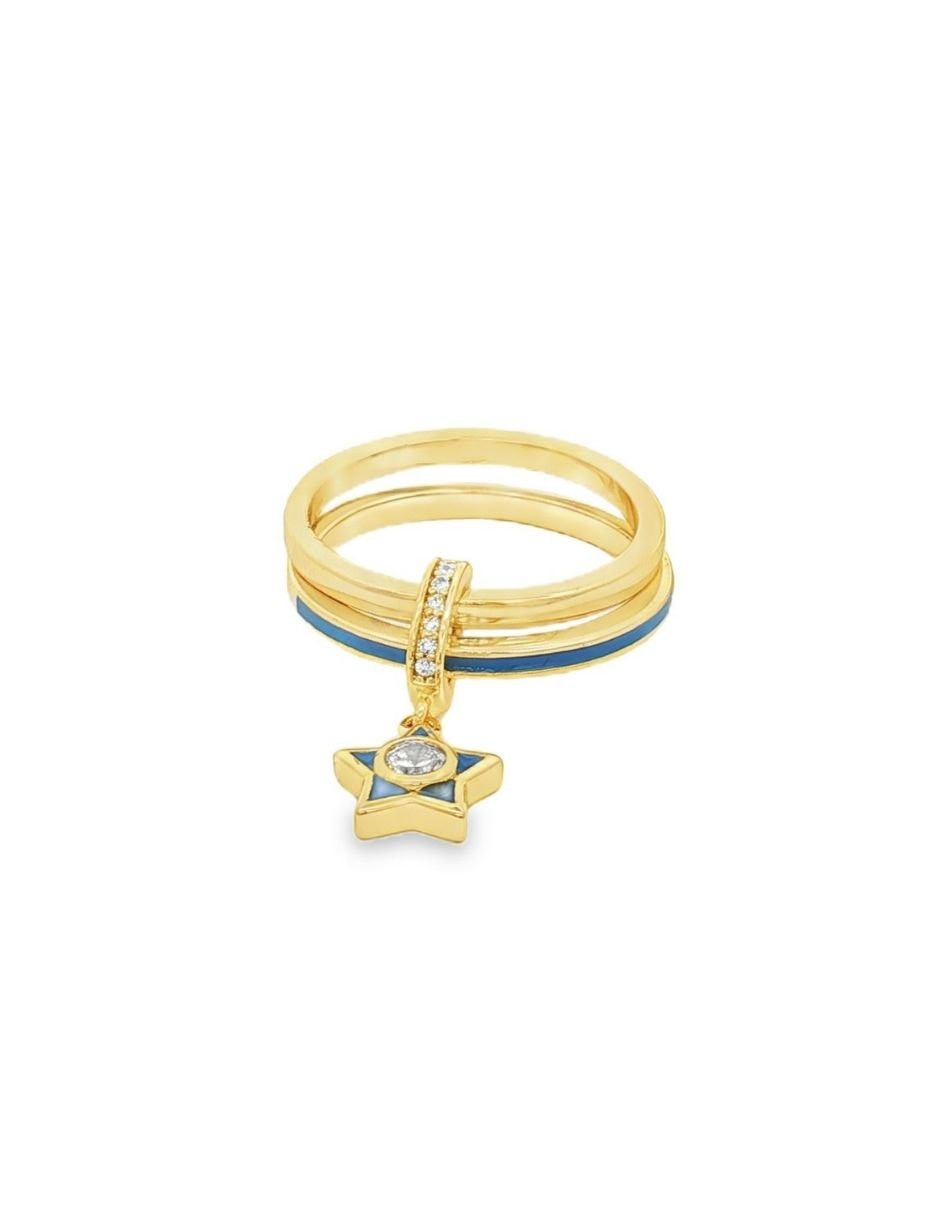 Anillo y pulsera anillo estrella zirc Anillo y pulsera anillo estrella zirc