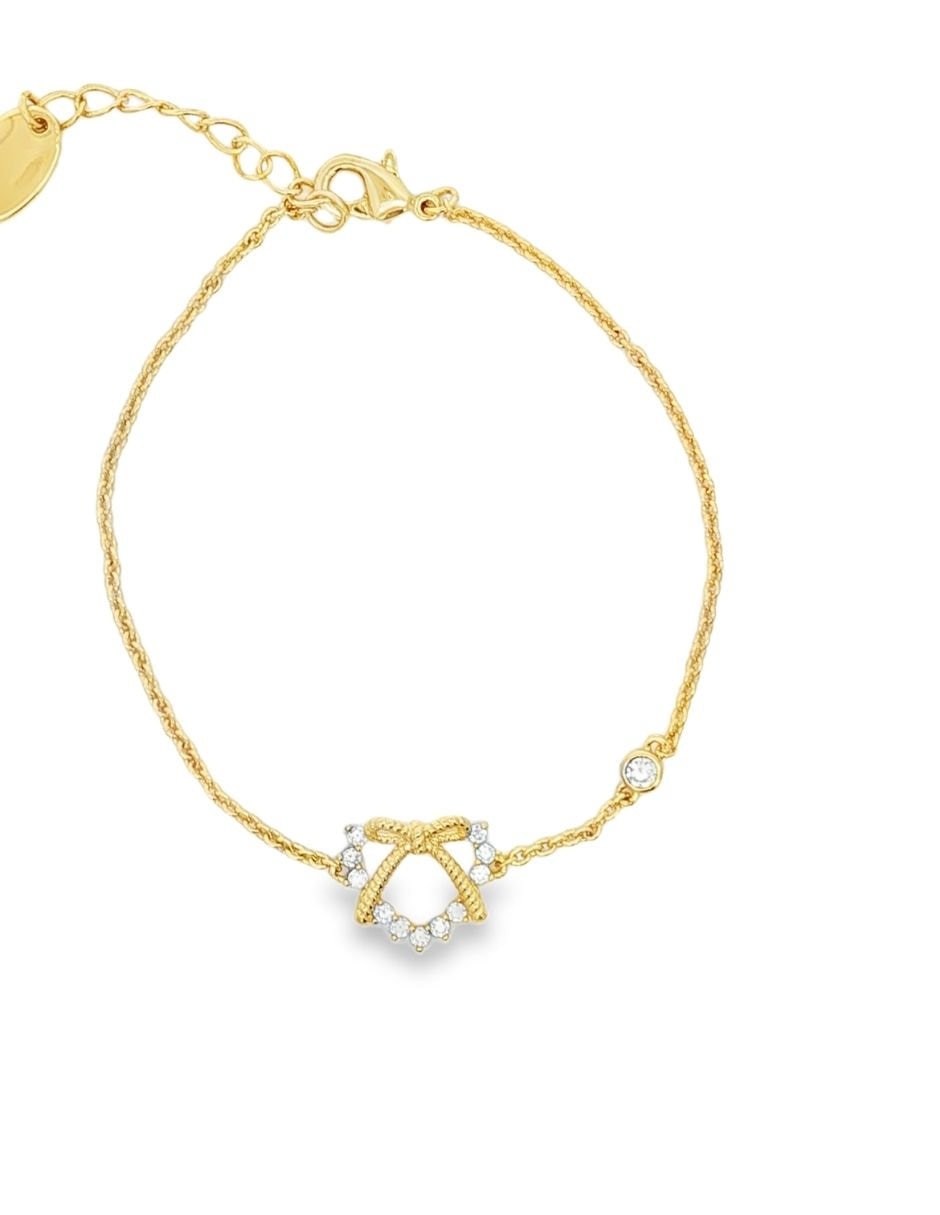 Collar y pulsera corazón zirc