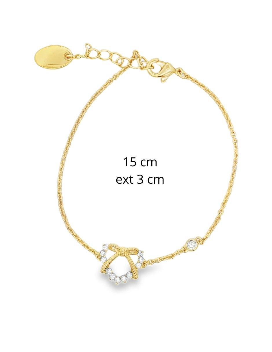 Collar y pulsera corazón zirc 4