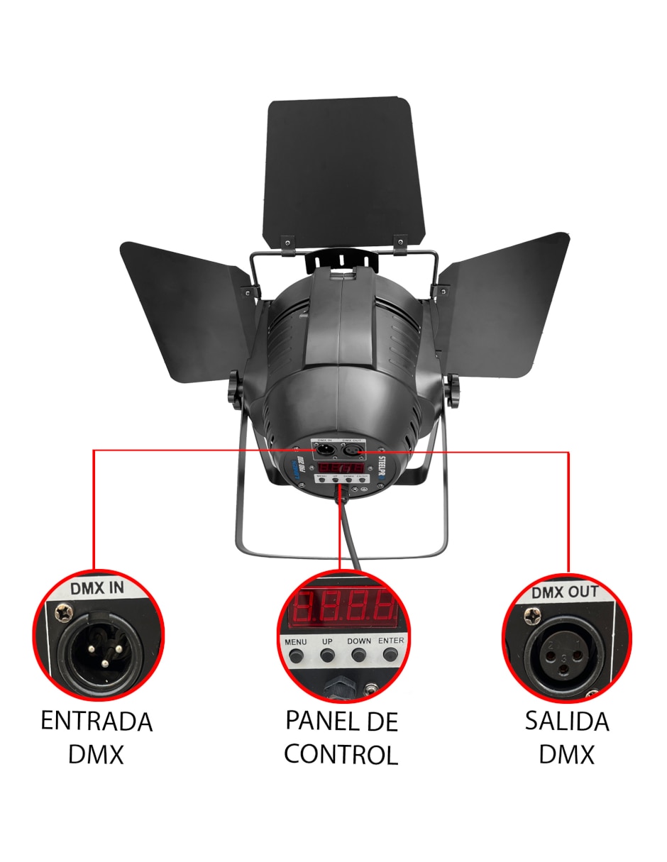 Reflector de luz blanca Neutro Steelpro