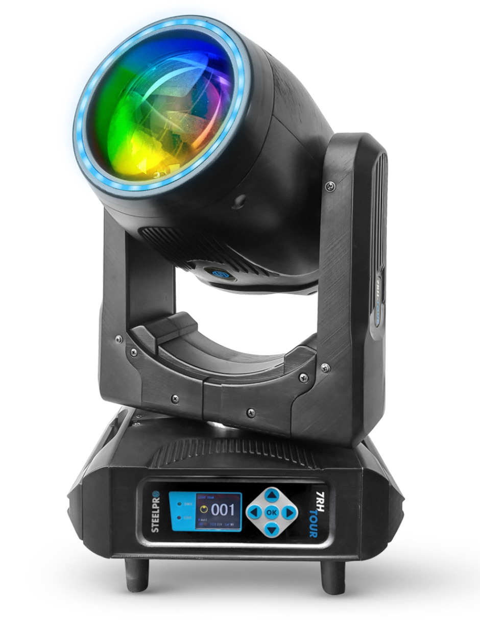 Cabeza móvil de luz Steelpro