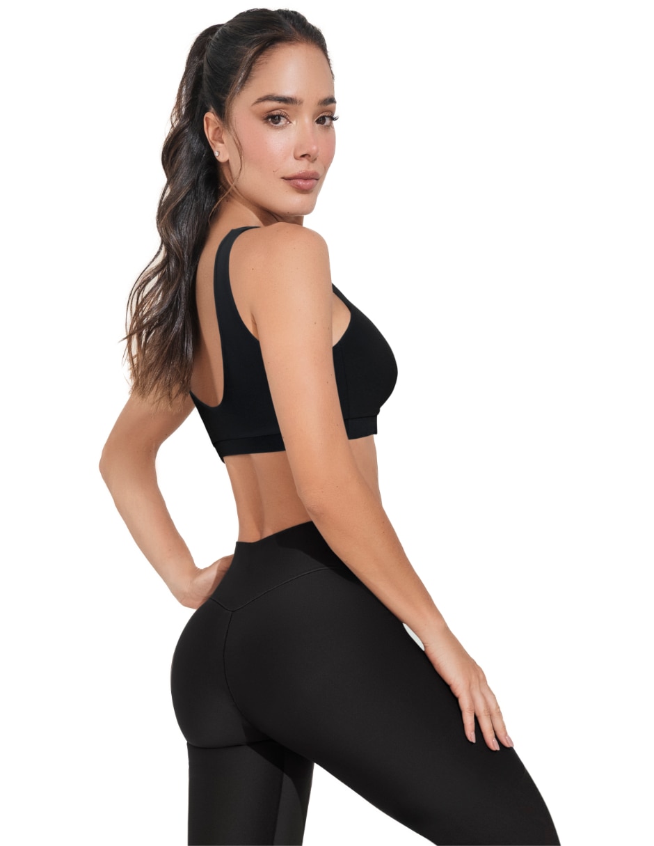 Legging lux toda epoca lenceria a la cintura con elástico para mujer