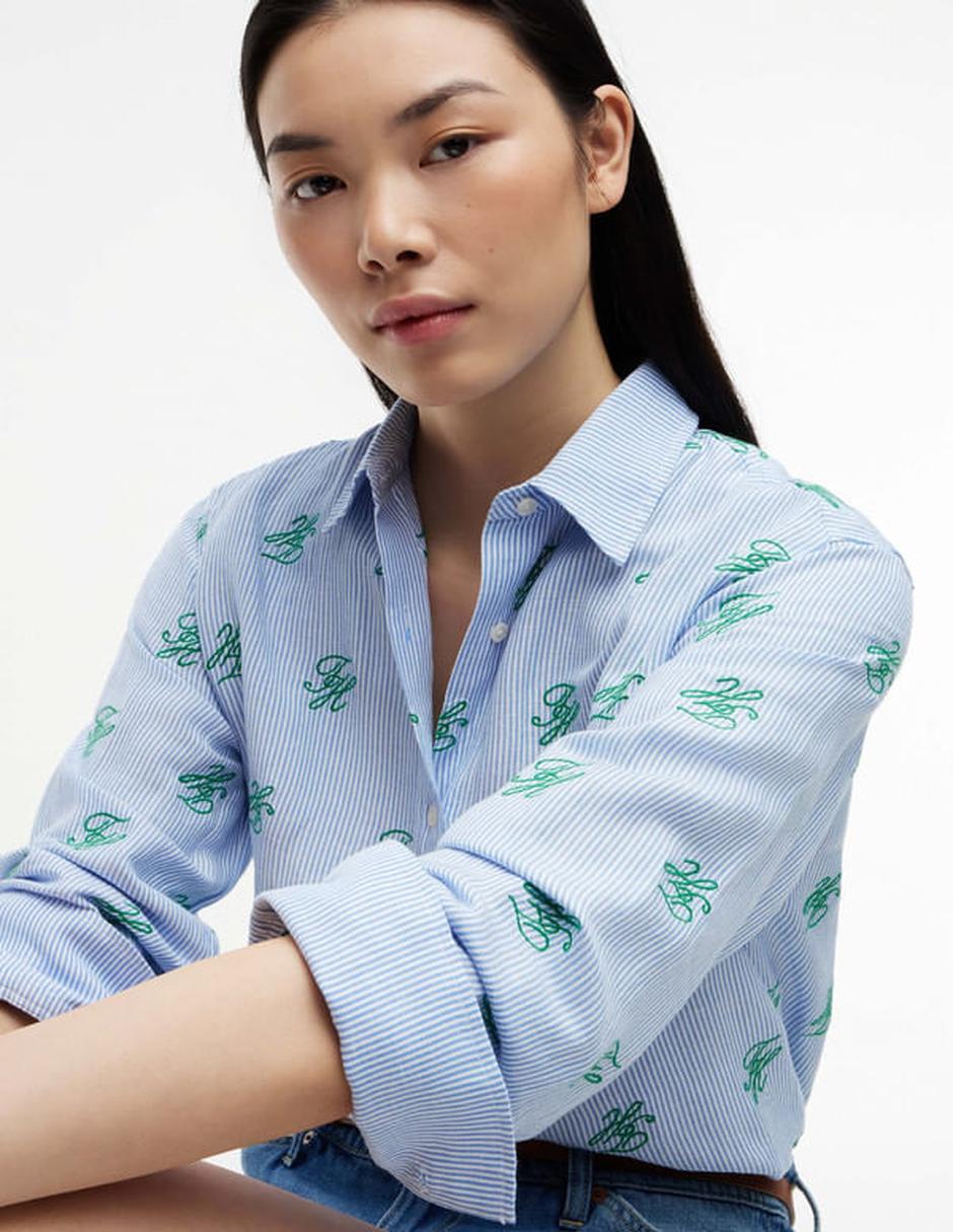 Camisa manga larga para mujer 4