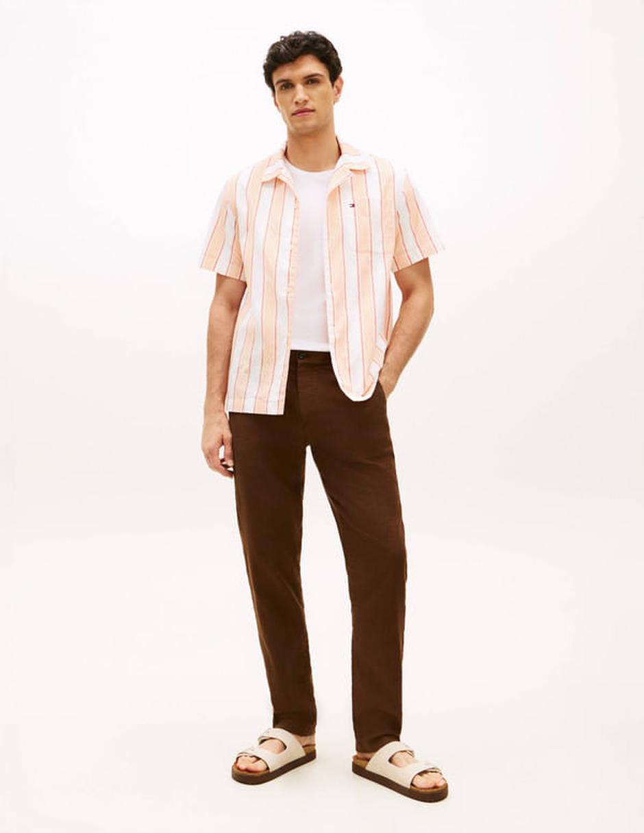 Camisa casual de algodón manga corta para hombre 3