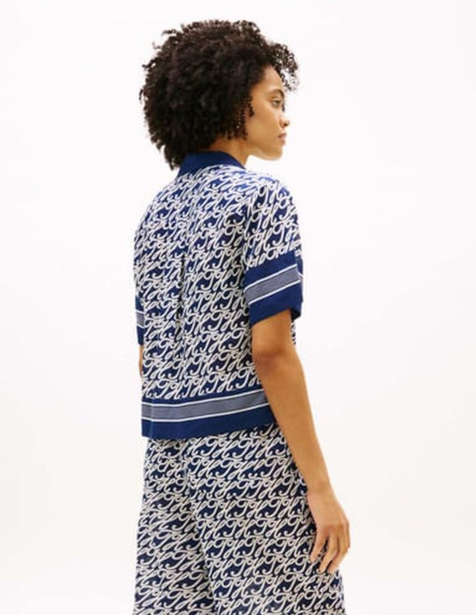 Camisa de algodón manga corta para mujer 2