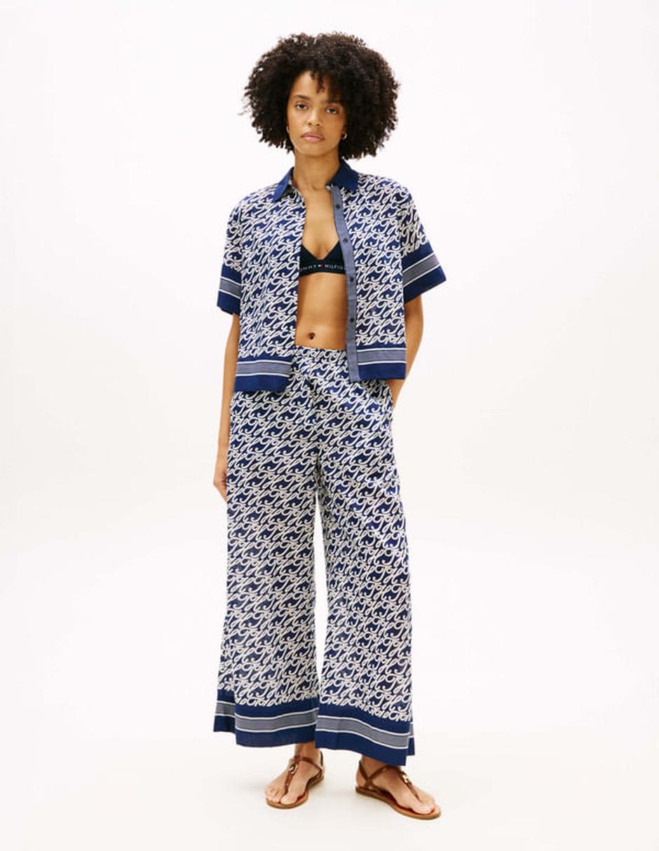 Camisa de algodón manga corta para mujer 3