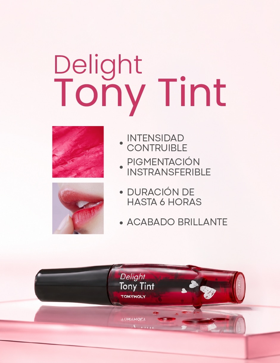 Tinta para labios brillante Tonymoly