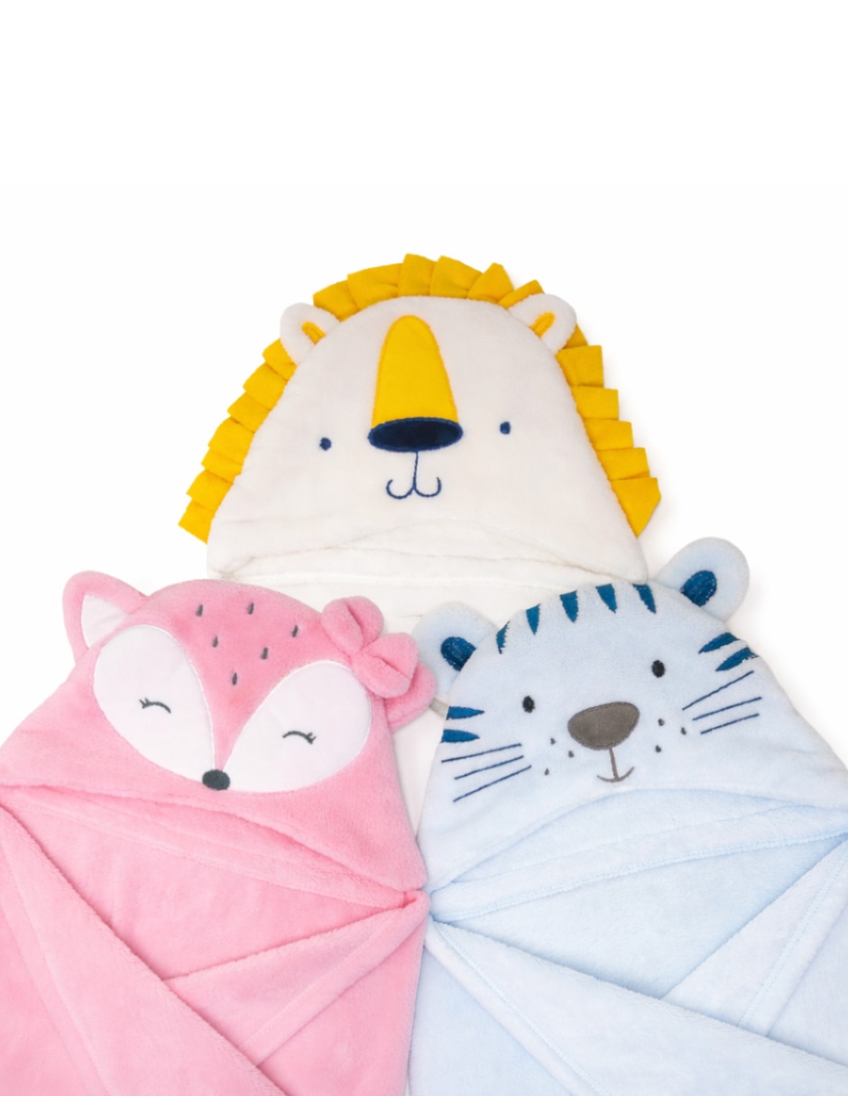 Set frazada envolvente de microfibra Ideën Kids unisex