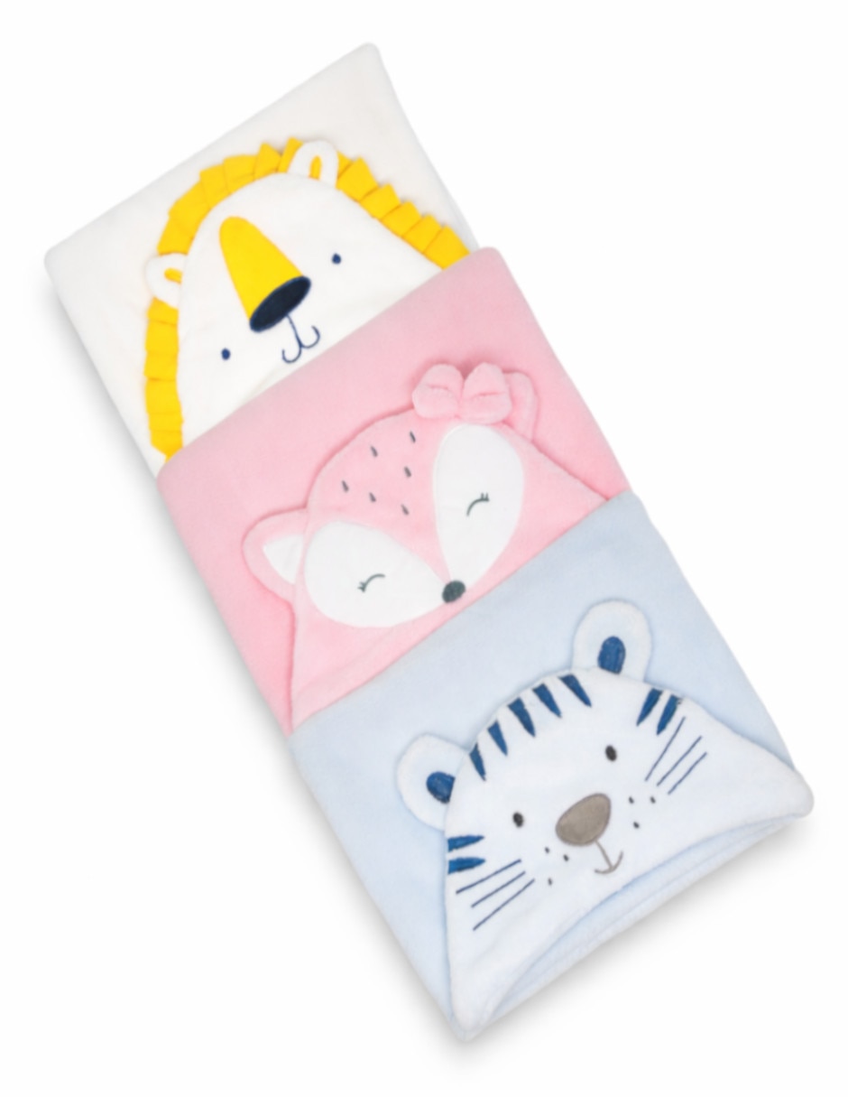 Set frazada envolvente de microfibra Ideën Kids unisex