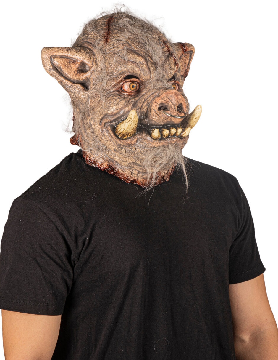 Máscara para disfraz de jabalí rabioso Ghoulish Productions