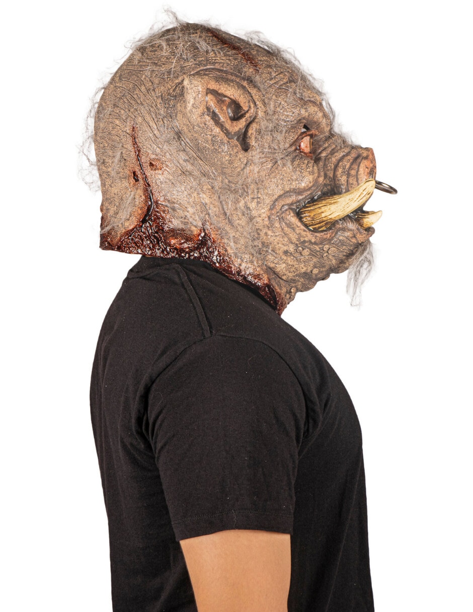 Máscara para disfraz de jabalí rabioso Ghoulish Productions