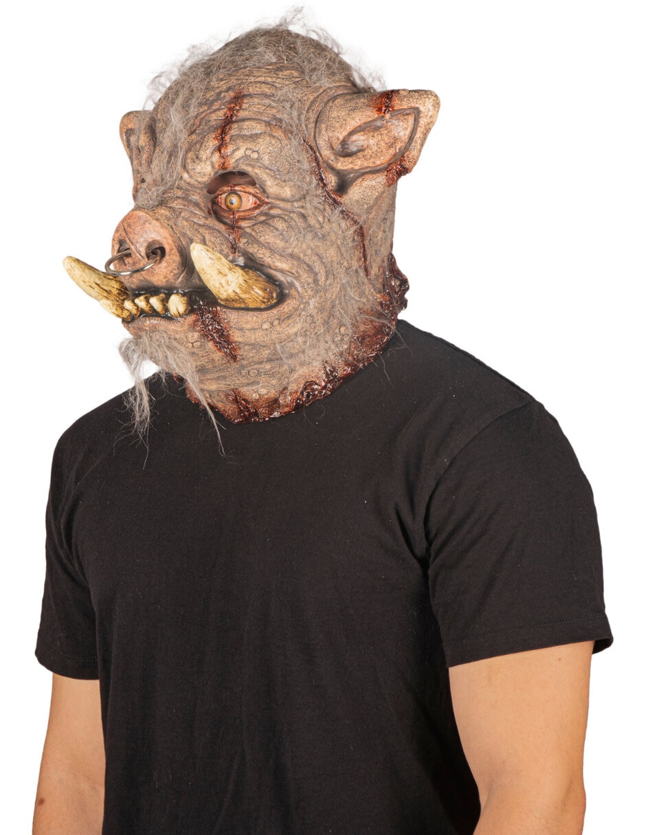Máscara para disfraz de jabalí rabioso Ghoulish Productions