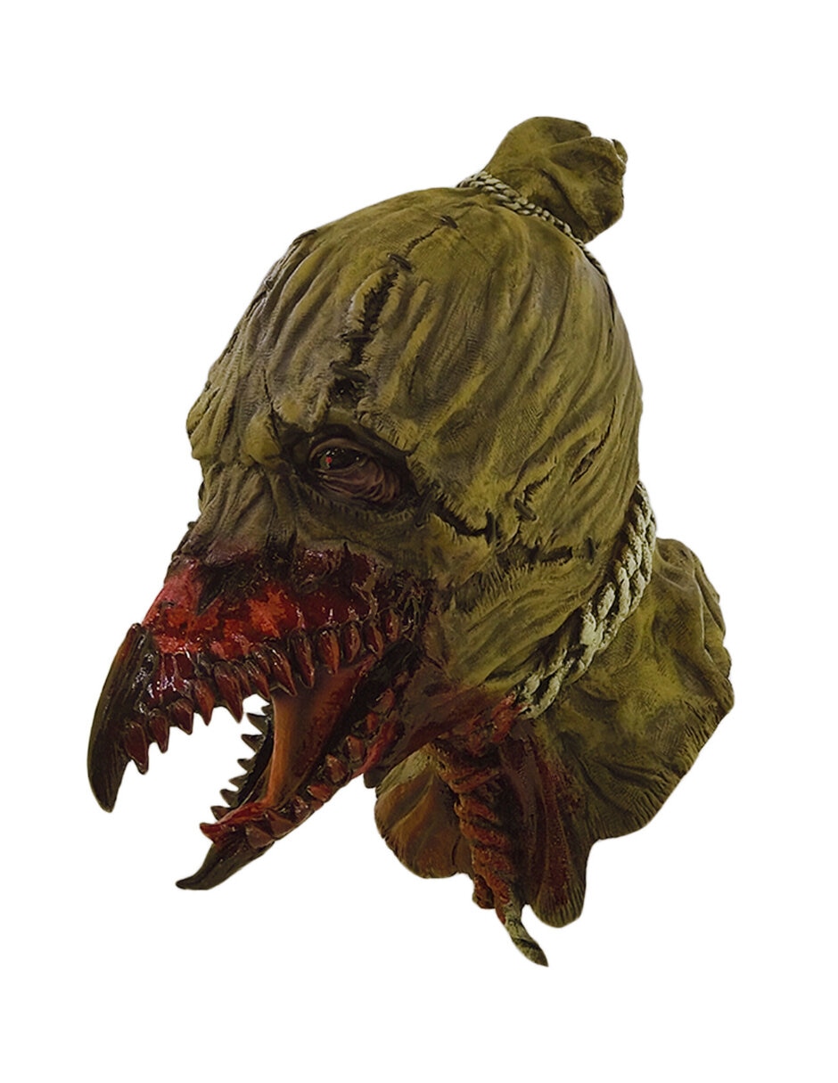 Máscara para disfraz de espantapájaros Ghoulish Productions
