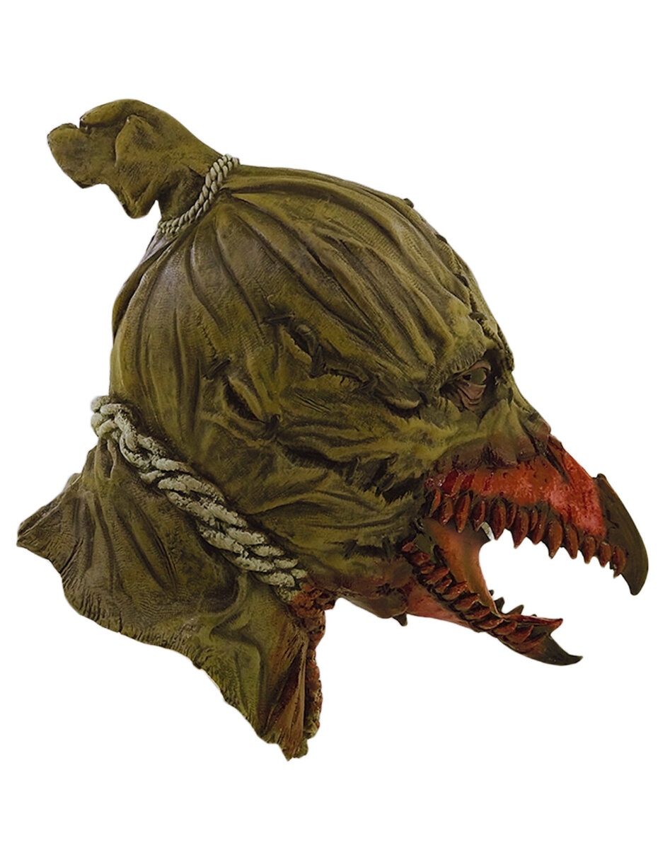 Máscara para disfraz de espantapájaros Ghoulish Productions