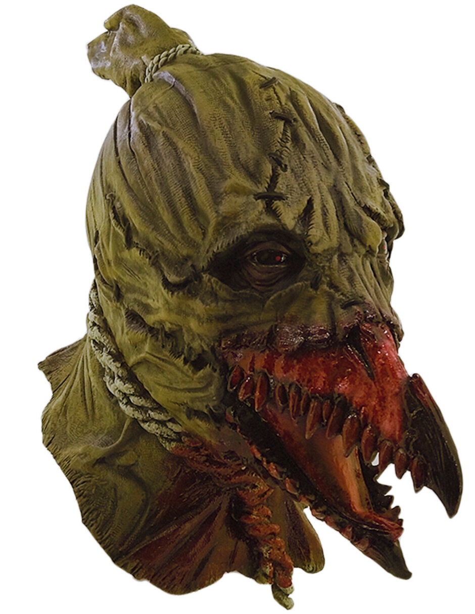 Máscara para disfraz de espantapájaros Ghoulish Productions