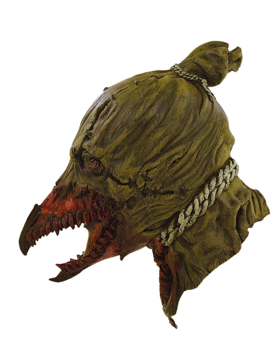 Máscara para disfraz de espantapájaros Ghoulish Productions