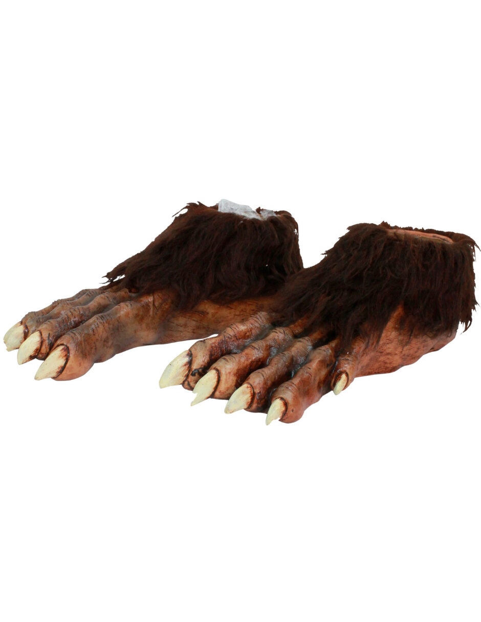 Cubre zapatos para disfraz de lobo