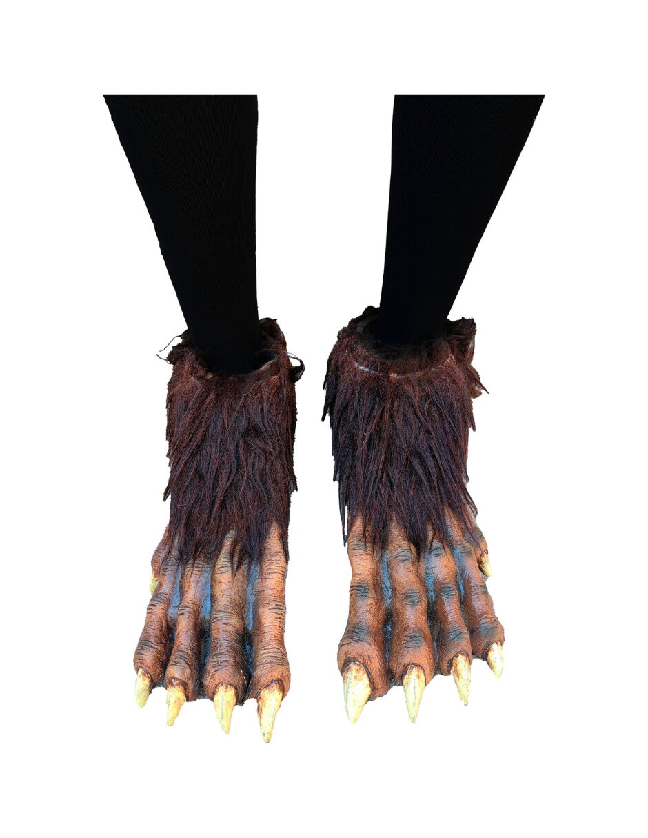 Cubre zapatos para disfraz de lobo Ghoulish Productions