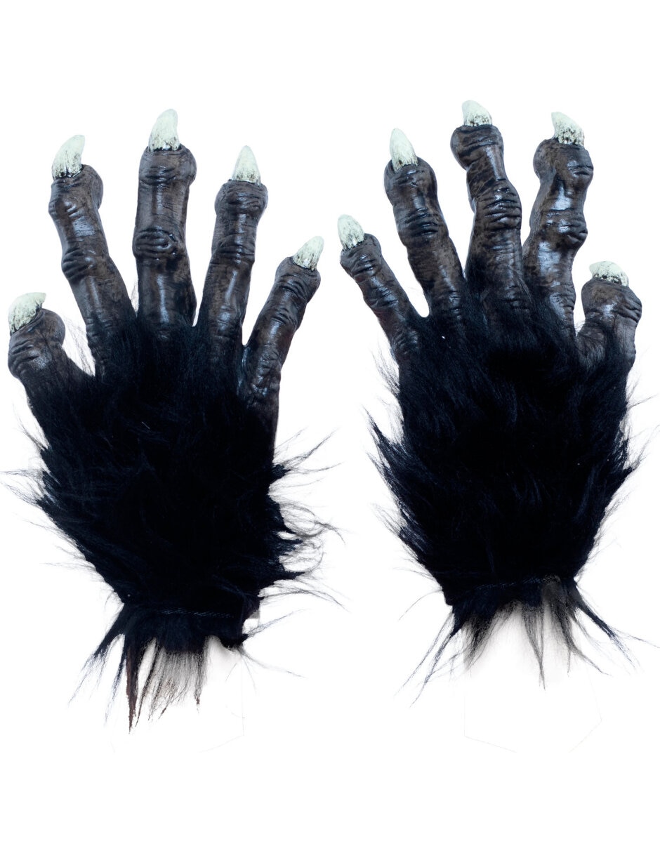 Guantes para disfraz de lobo Ghoulish Productions