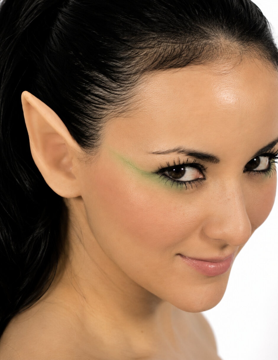 Maquillaje para disfraz de aplicación de orejas de elfo Ghoulish Productions