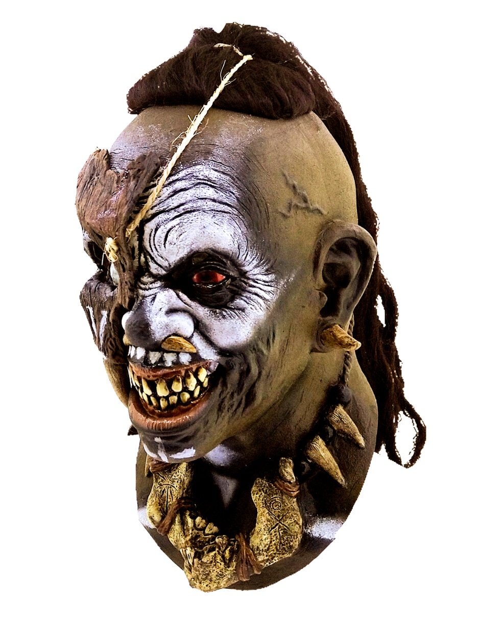 Máscara para disfraz de hechicero Ghoulish Productions
