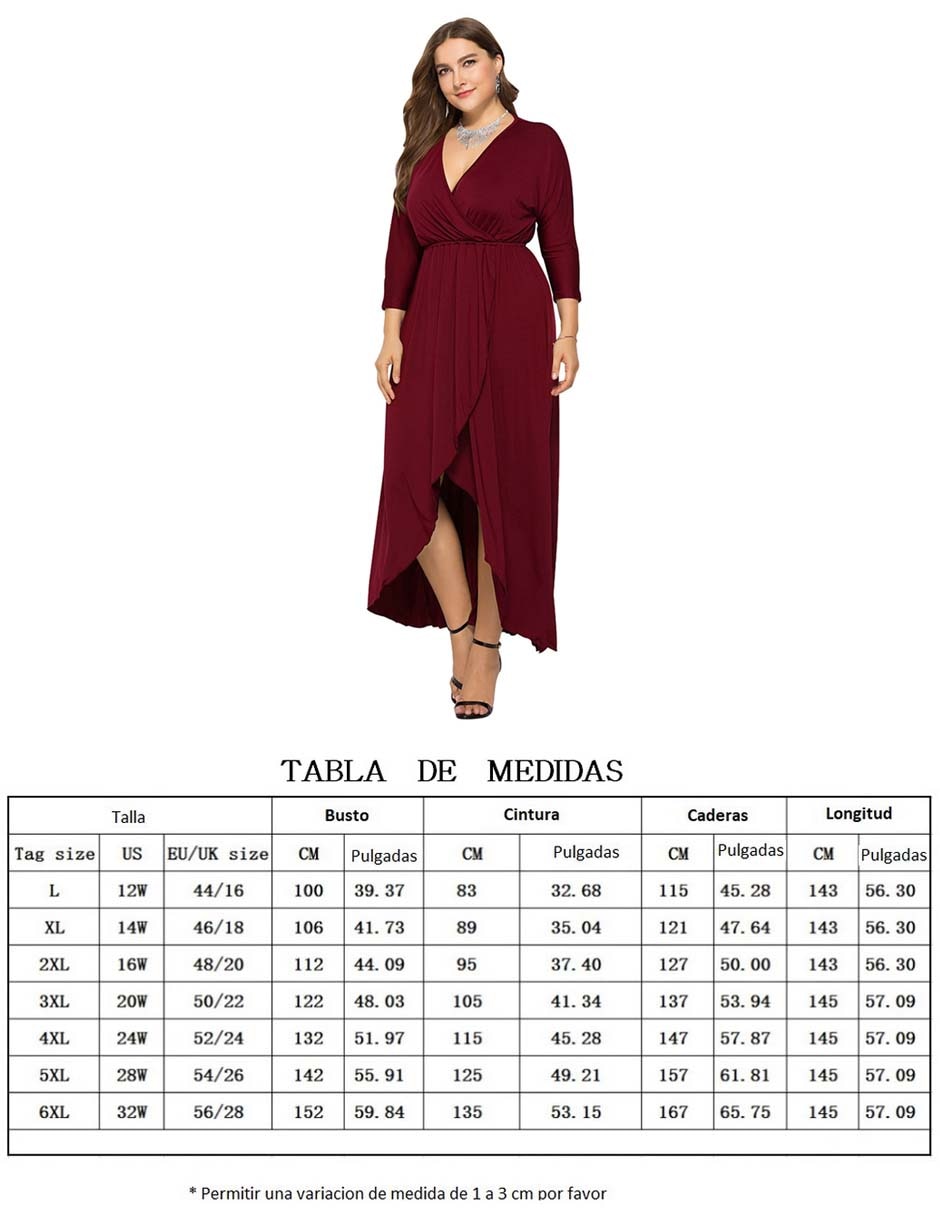 Vestido maxi fiesta para mujer 2