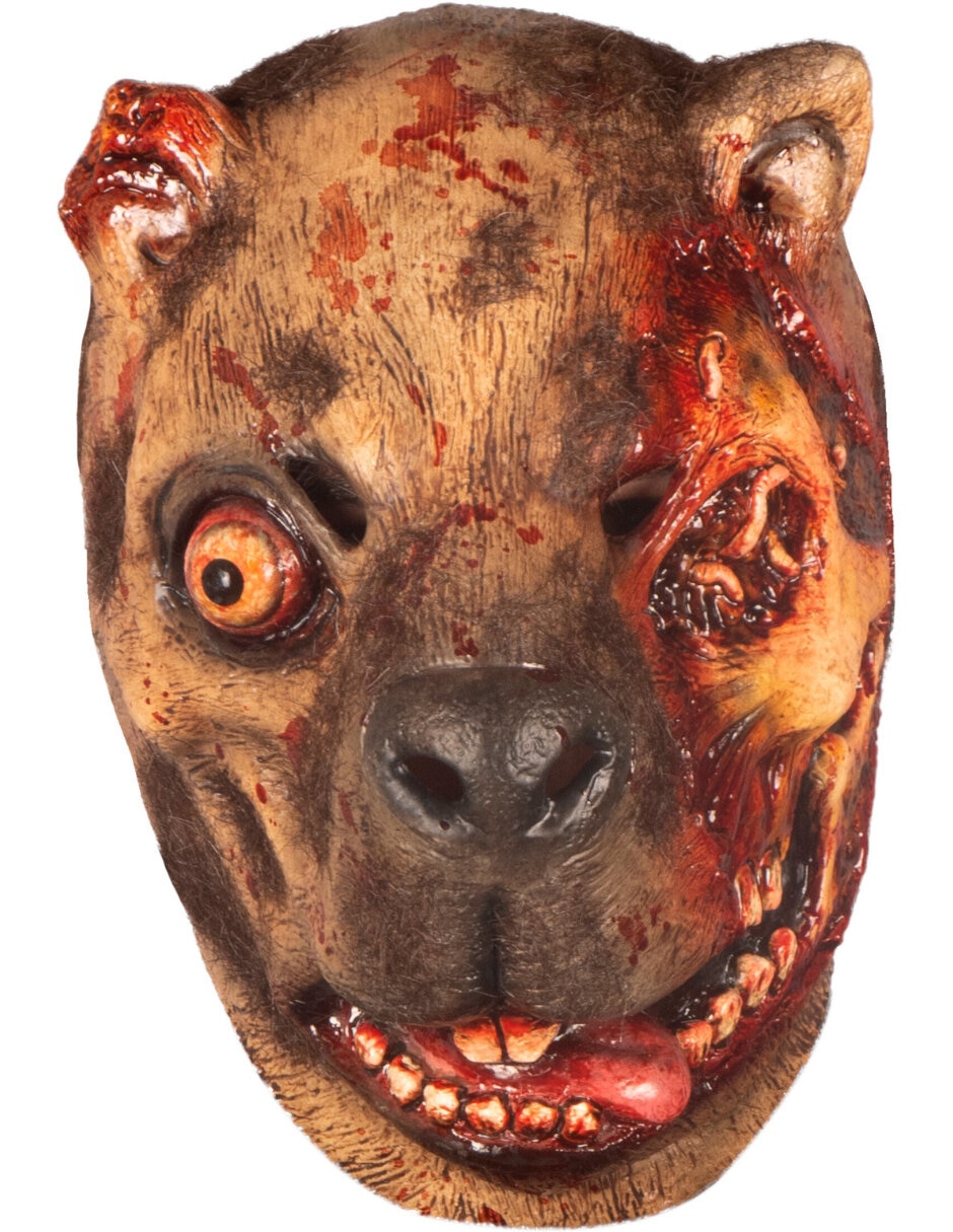 Máscara para disfraz de zombie capibara