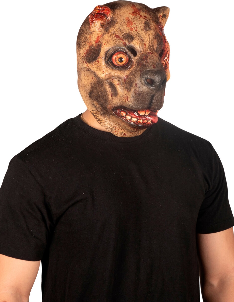 Máscara para disfraz de zombie capibara Ghoulish Productions