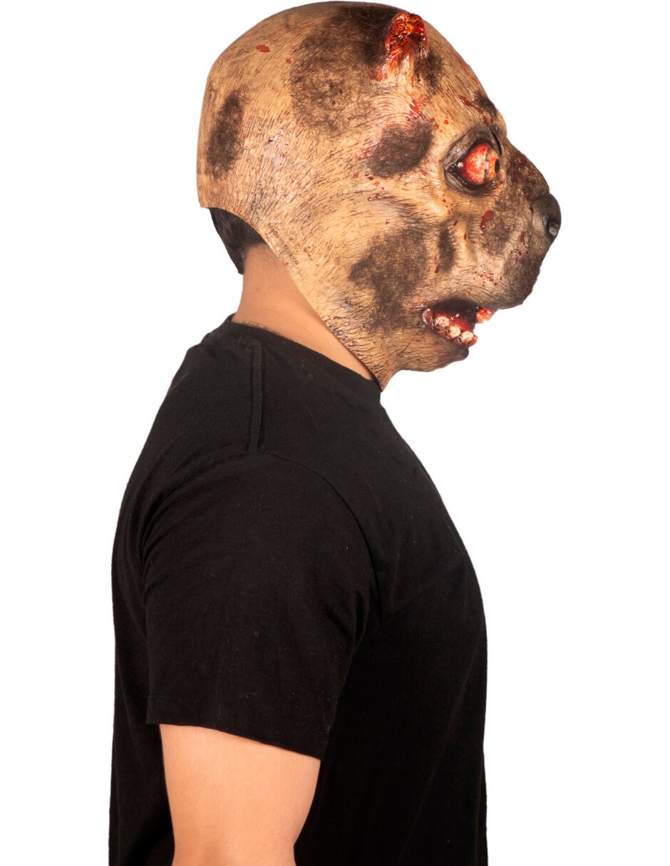 Máscara para disfraz de zombie capibara Ghoulish Productions