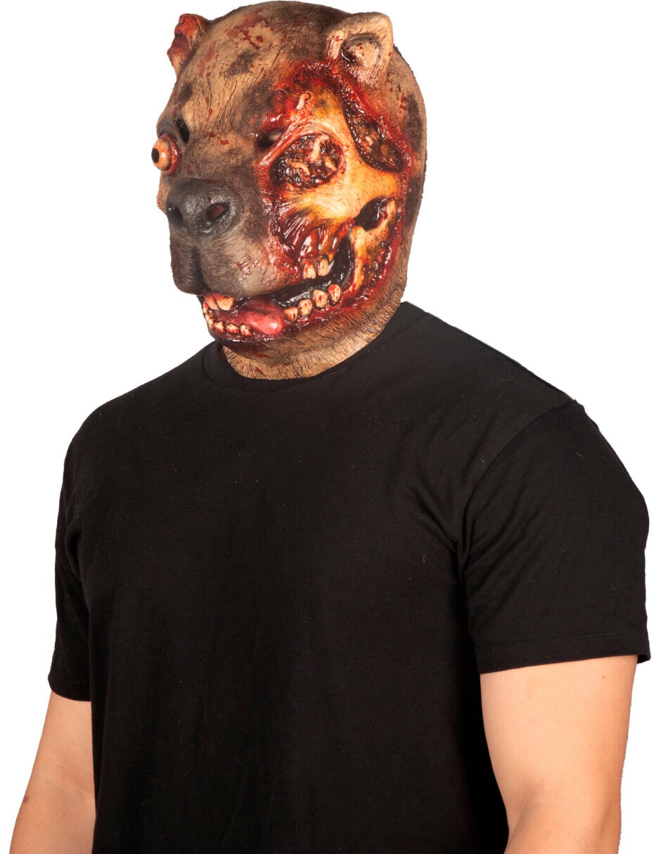 Máscara para disfraz de zombie capibara Ghoulish Productions