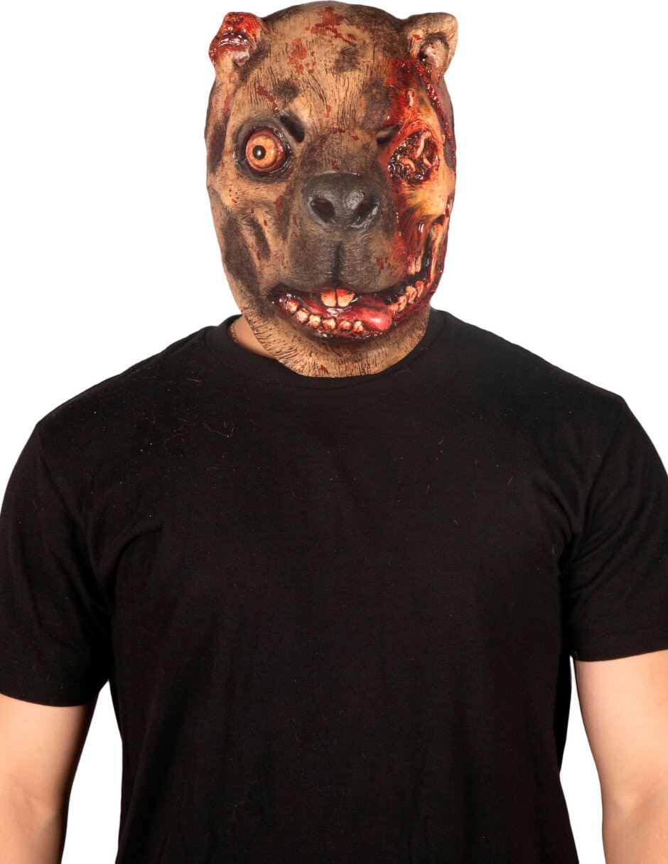 Máscara para disfraz de zombie capibara Ghoulish Productions