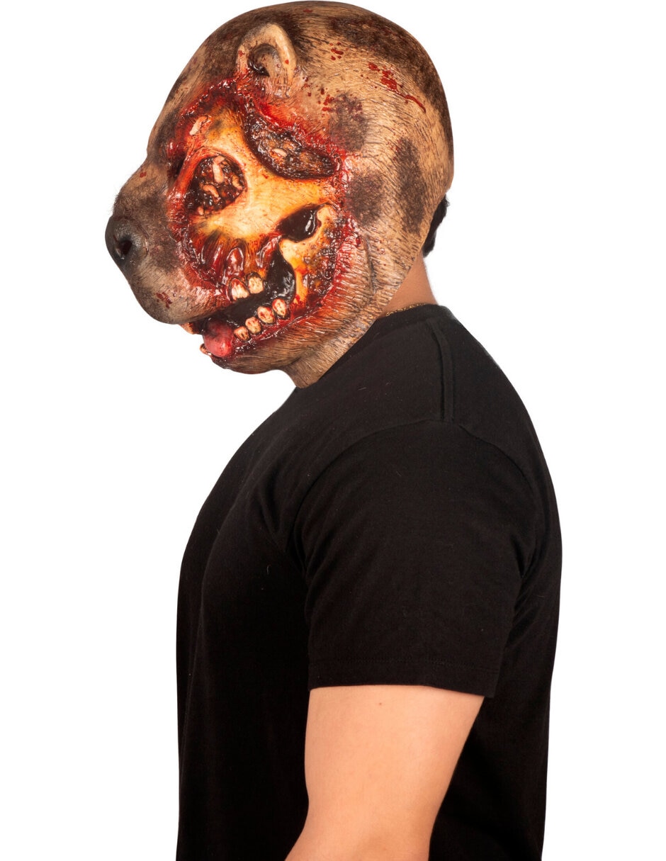 Máscara para disfraz de zombie capibara Ghoulish Productions