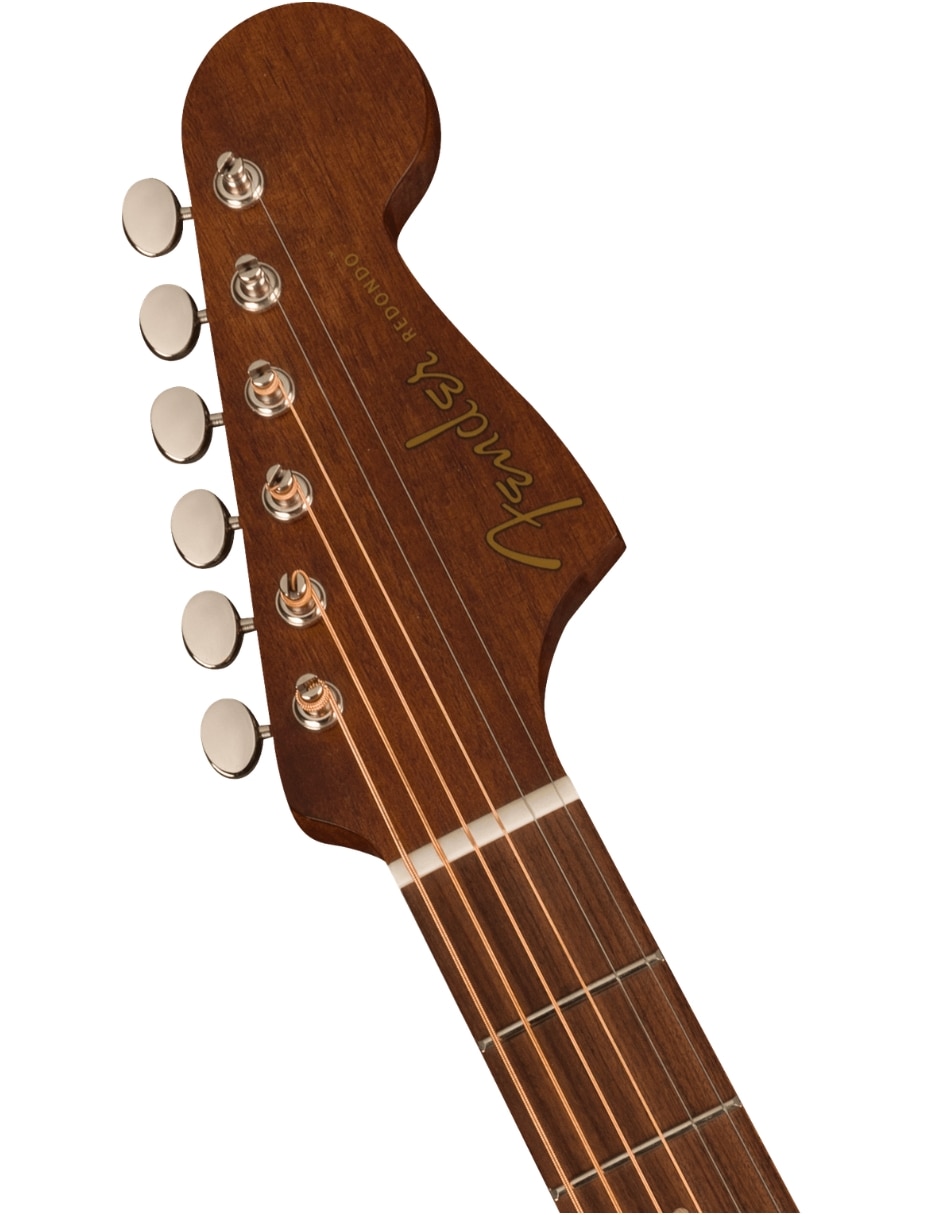 Guitarra acústica dreadnought Fender redondo special natural