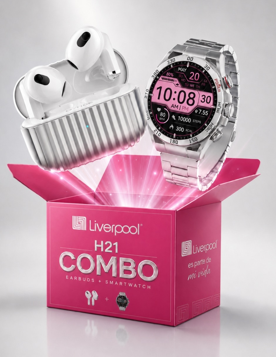 Kit smartwatch Filwans GTR para hombre