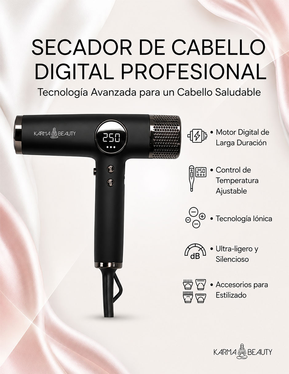 Secadora de cabello multisecadora krm-975159 3