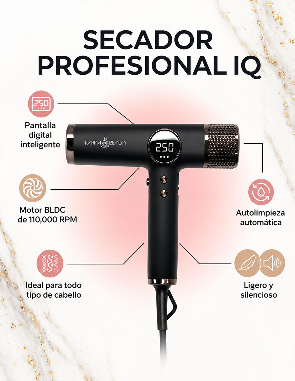 Secadora de cabello multisecadora krm-975159 7