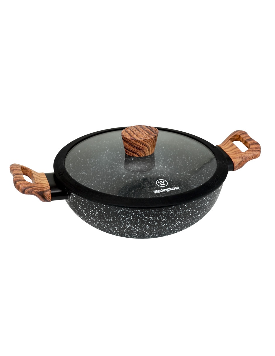 Sartén wok de aluminio Sartén wok de aluminio