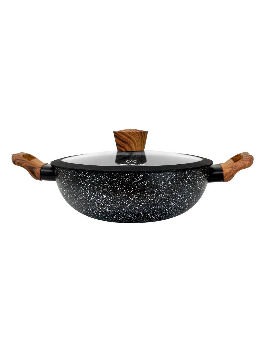 Sartén wok de aluminio 2