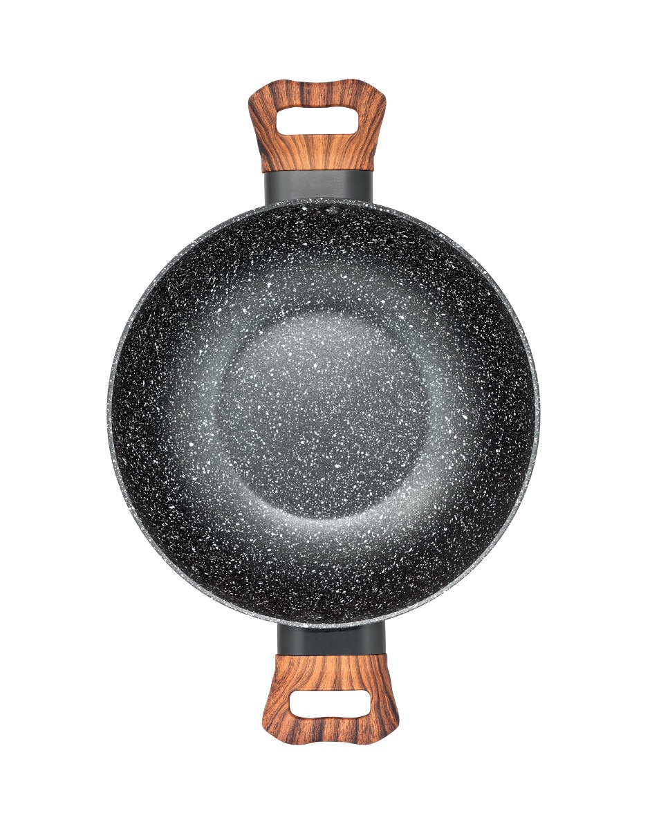 Sartén wok de aluminio 3