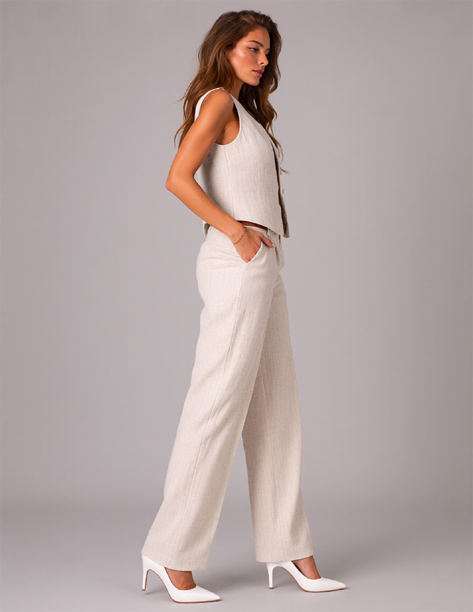 Conjunto business casual lucky clover para mujer