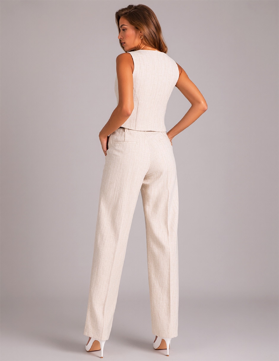 Conjunto business casual lucky clover para mujer