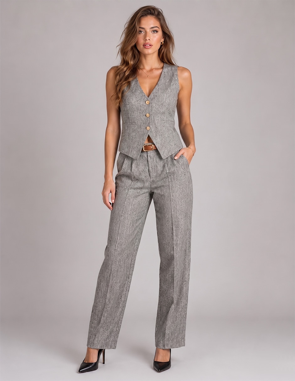 Conjunto business casual para mujer