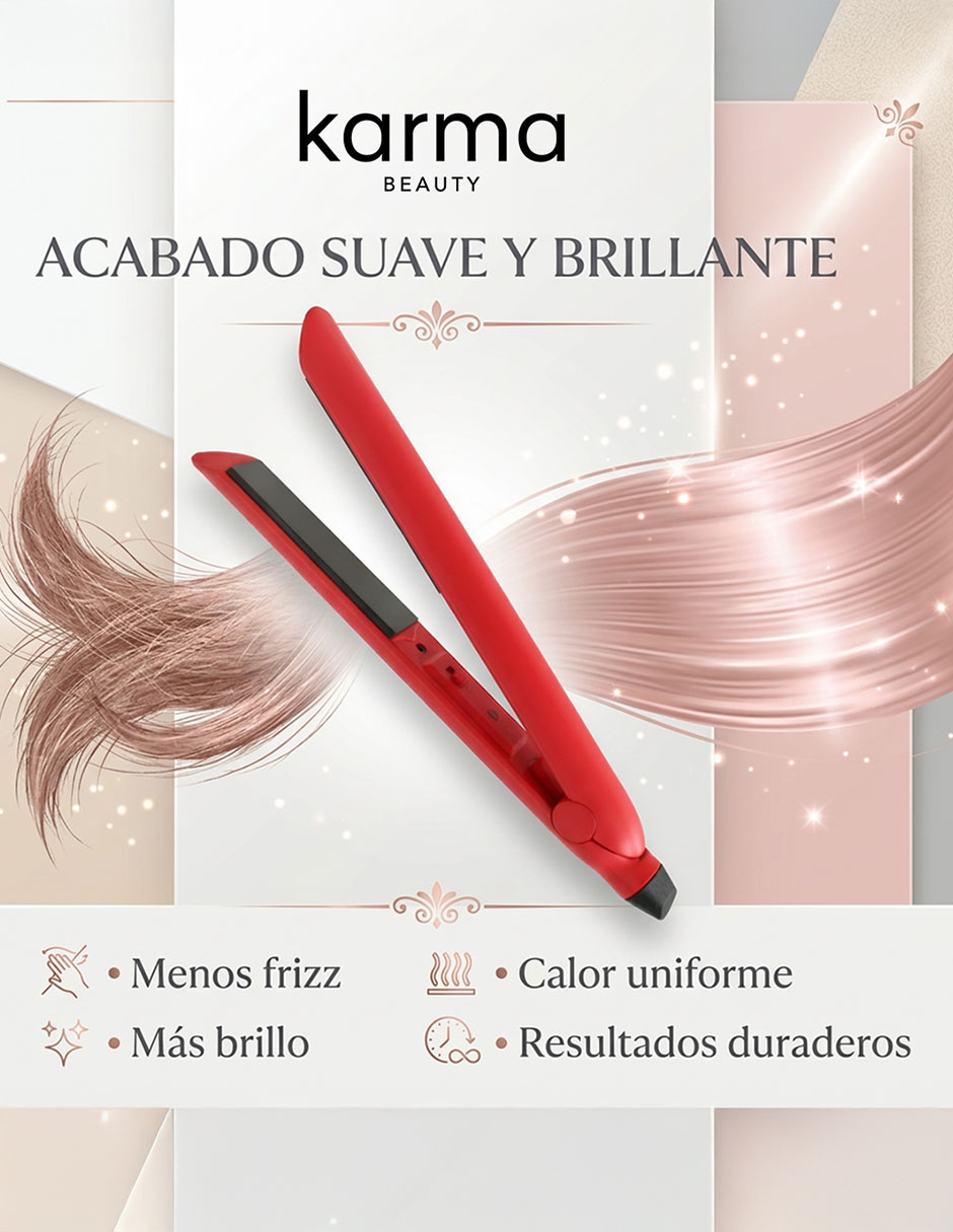 Alaciadora Karma Beauty placas de cerámica