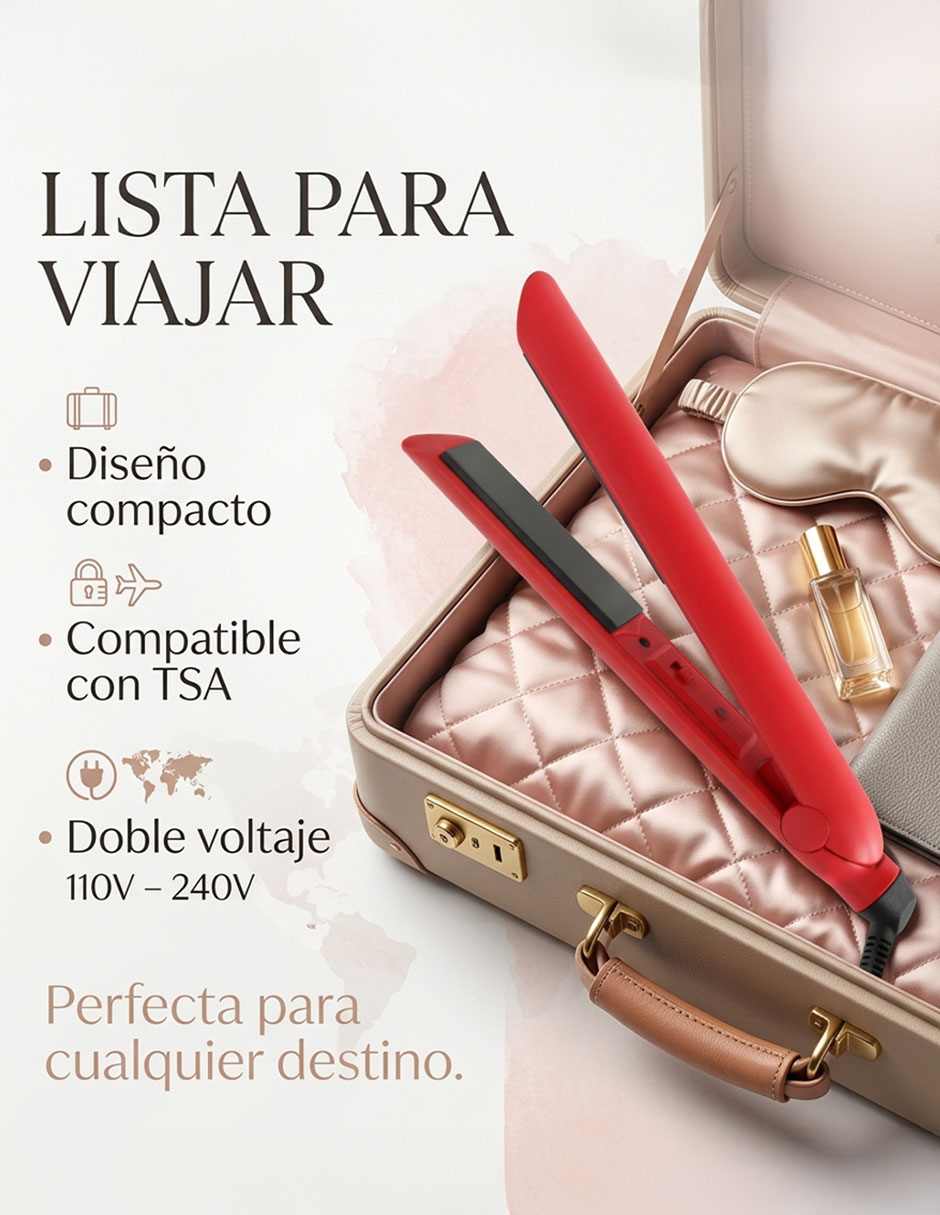 Alaciadora Karma Beauty placas de cerámica