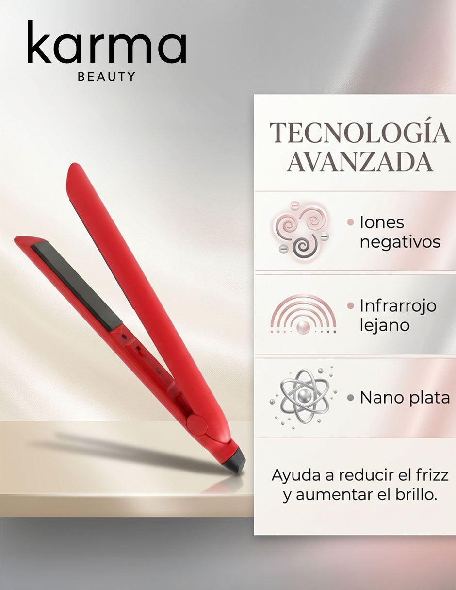Alaciadora Karma Beauty placas de cerámica