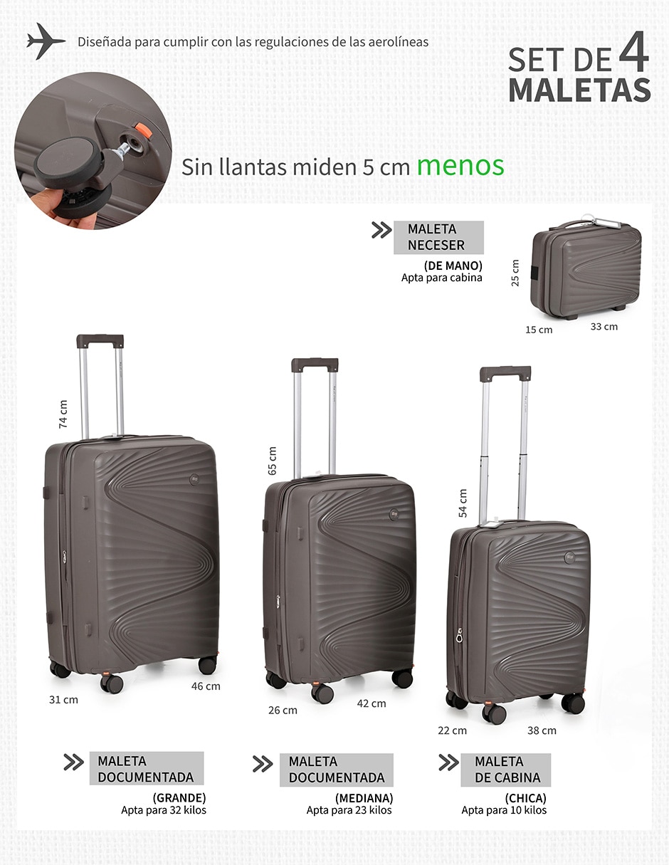 Set malestas de viaje Us Urban ed007