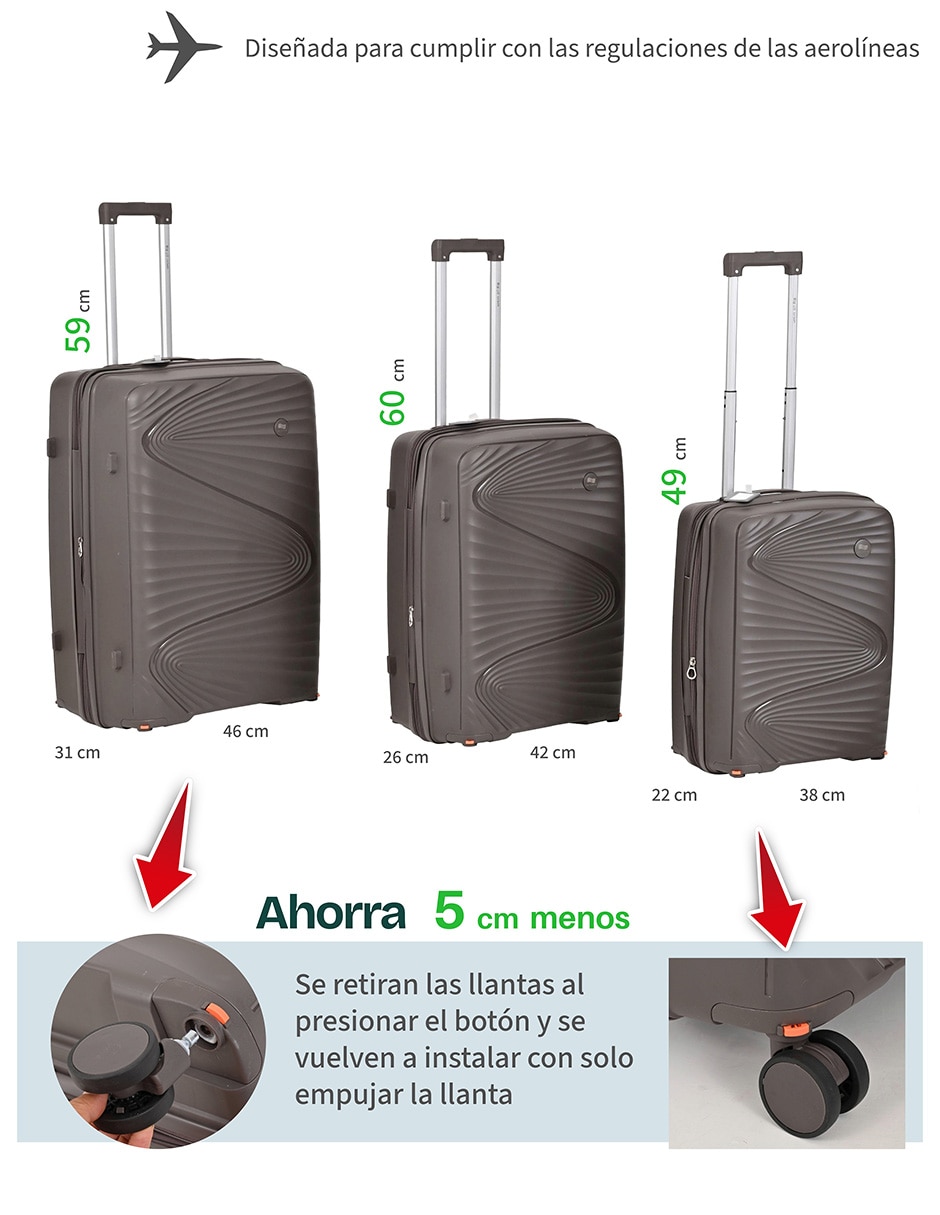 Set malestas de viaje Us Urban ed007