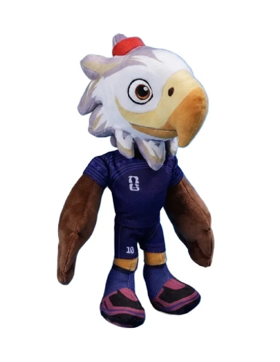 Peluche de fútbol animal