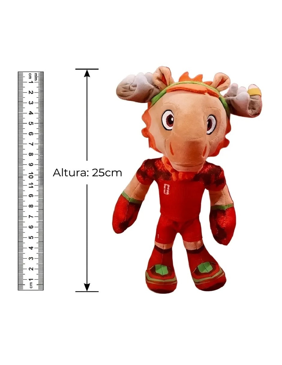 Peluche de fútbol animal genérica